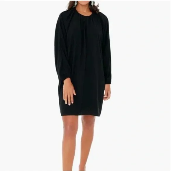Pomander Place Tuckernuck Black Eliza Dress XS Casual Pockets - Picture 3 of 11